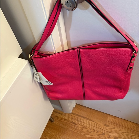 NWT Anne Klein Pink Shoulder Bag - Picture 1 of 4